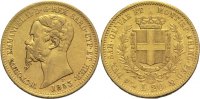 Italien / Sardinien 20 Lire Viktor Emanuel II.