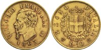 Italien / Sardinien 10 Lire Viktor Emanuel II.