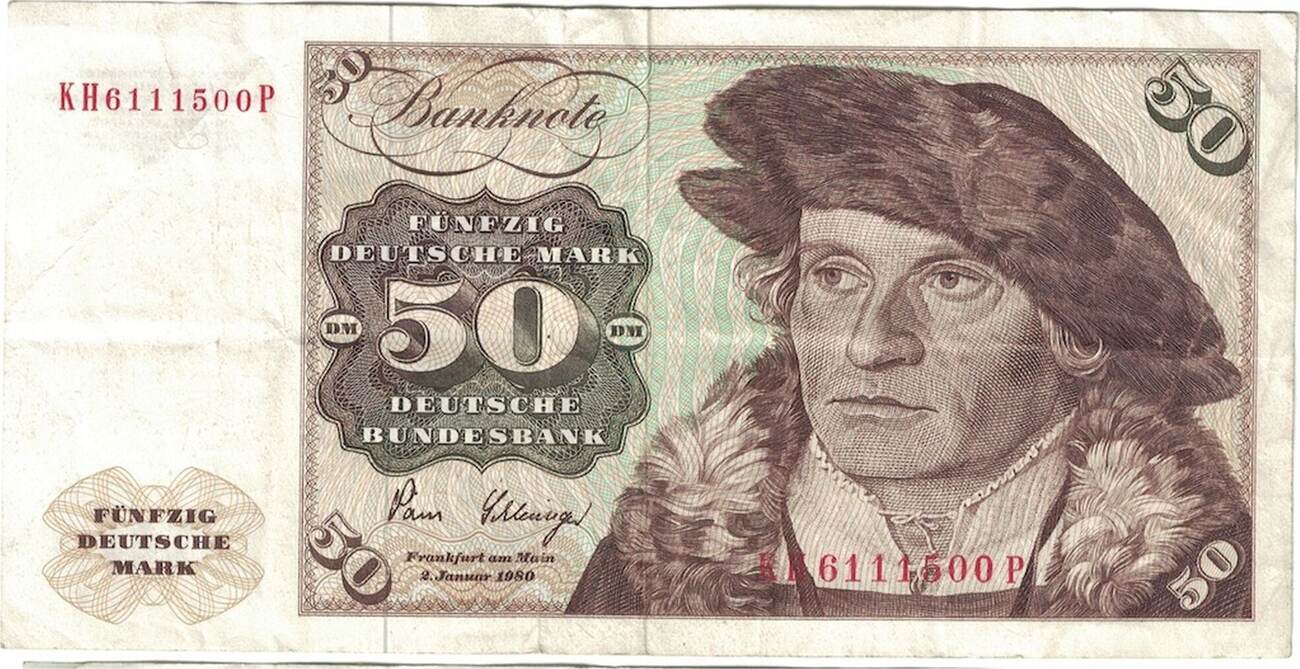 Germany Federal Republic Deutsche Mark Banknote