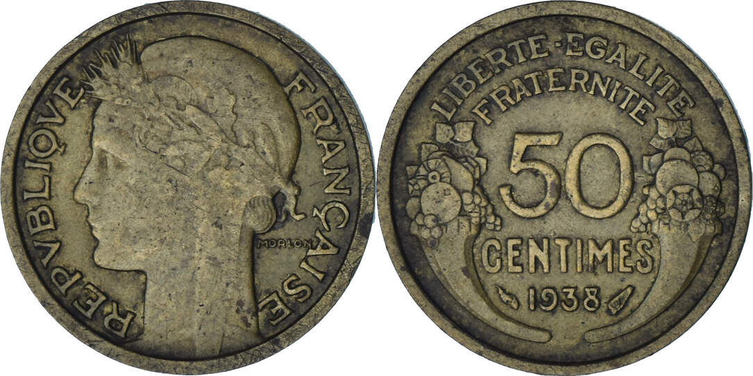 France Centimes Paris Morlon Paris Aluminum Bronze Km