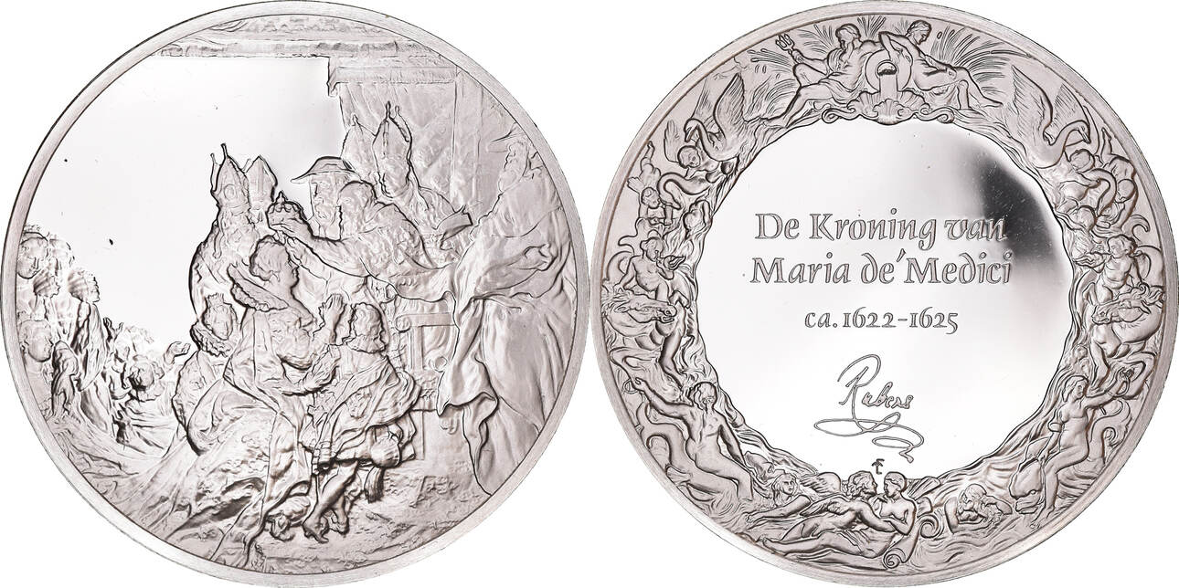 France Medal Peinture Rubens Le Couronnement De Marie M Dicis