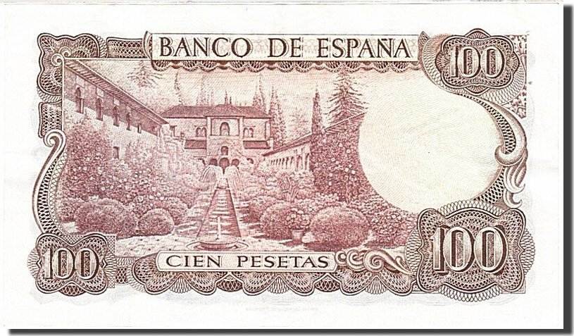 Spain Pesetas Banknote Km A Au