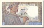 Banque De France 10 Francs French Banknoten Frankreich 10 Francs Mineur type 1941
