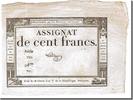 Assignats 100 Francs 100 Francs type Domaines Nationaux, signé Latour
