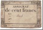 Assignats 100 Francs 100 Francs type Domaines Nationaux, signé Edouard