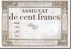Assignats 100 Francs 100 Francs type Domaines Nationaux, signé Latour