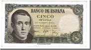 Spain 5 Pesetas Foreign Banknoten Spain, 5 Pesetas type Balmes