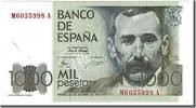 Spain 1000 Pesetas Foreign Banknoten Spain, 1000 Pesetas type Galdos