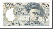Banque De France 50 Francs French Banknoten Frankreich 50 Francs type Quentin de La Tour