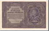 Poland 1000 Marek Foreign Banknoten Poland, 1000 Marek type Kosciuszko