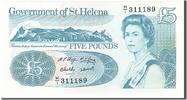Saint Helena 5 Pounds Foreign Banknoten St Helena, 5 Pounds type Elizabeth II