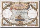 « Banque De France » 50 Francs French Banknoten Frankreich 50 Francs type Luc Olivier Merson