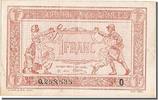 Trésor 1 Franc French Banknoten des Schatzamt Frankreich 1 Franc type Trésorerie aux Armées