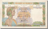 Banque De France 500 Francs French Banknoten Frankreich 500 Francs type La Paix