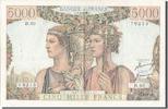 Banque De France 5000 Francs French Banknoten Frankreich 5000 Francs type Terre et Mer