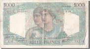Banque De France 1000 Francs French Banknoten Frankreich 1000 Francs type Minerve et Hercule