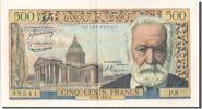 Banque De France 500 Francs French Banknoten Frankreich 500 Francs type Victor Hugo