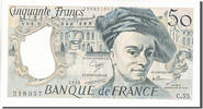 Banque De France 50 Francs French Banknoten Frankreich 50 Francs type Quentin de La Tour