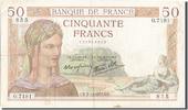 Banque De France 50 Francs 50 Francs type Cérès