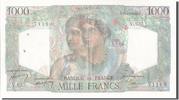 Banque De France 1000 Francs French Banknoten Frankreich 1000 Francs type Minerve et Hercule