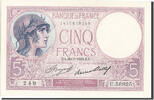 Banque De France 5 Francs French Banknoten Frankreich 5 Francs type Violet