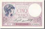 Banque De France 5 Francs French Banknoten Frankreich 5 Francs type Violet