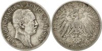 Germany 2 Mark Foreign Coins Münzen Allemagne, Saxe-Albertine, Frédéric Auguste III, 2 Mark 190