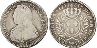 French Royal 1/2 Ecu Royal French coins Frankreich Königreichr Louis XV, 1/2 Ecu de Béarn aux branche