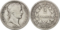 Semi Moderns (1805-1899) 2 Francs French Moderns Frankreich Premier Empire, 2 Francs au revers Empire 1812 Bordeau