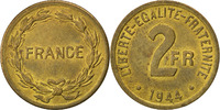 Moderns (1900-1958) 2 Francs French Moderns Frankreich France Libre, 2 Francs Philadelphie 1944, KM 905