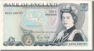 Great Britain 5 Pounds Foreign Banknoten Great Britain, 5 Livres type Elizabeth II
