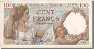 Banque De France 100 Francs French Banknoten Frankreich 100 Francs Sully type 1939