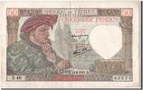 Banque De France 50 Francs French Banknoten Frankreich 50 Francs Jacques Coeur type 1941