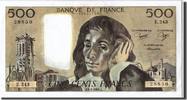 Banque De France 500 Francs French Banknoten Frankreich 500 Francs Pascal type 1968