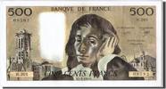 Banque De France 500 Francs French Banknoten Frankreich 500 Francs Pascal type 1968