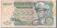 Zaïre 5000 Zaïres Foreign Banknoten Zaïre, 5000 Zaïres type 1988-92, Pick 37a