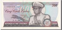 Zaïre 500 Zaïres Foreign Banknoten Zaïre, 500 Zaïres type 1982-85, Pick 30b