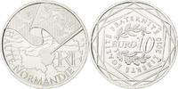 Euros (2002-Today) 10 Euro Coins Euromünzen Frankreich Vème République, 10 Euro des Régions, Haute-Normandi