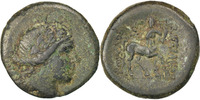 Greek Bronze Greek Antike Griechische Münzen, Bithynie, Royaume, Prusias II, Bronze, AE 23, R