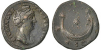 Roman As Coins Roman, Faustine, As, Rome, RIC 1199 Antike Römische Republik Kaiserzeit