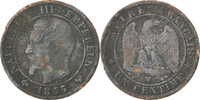 Semi Moderns (1805-1899) 1 Centime French Moderns Frankreich Second Empire, 1 Centime Napoléon III tête nue, 1855 W