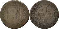 Germany 1 Stüber Foreign Coins Münzen Germany, Jülich-Berg, 1 Stuber, 1737 FO, KM 187, Altdeutsch