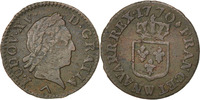 French Royal Liard Royal French coins Frankreich Königreichr France, Louis XV, Liard à la vieille t