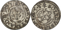 Latvia Solidus Foreign Coins Münzen Lettonie, Livonie suédoise, Solidus ou Schilling 1653, KM 2