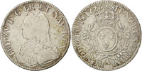 French Royal Ecu Royal French coins Frankreich Königreichr France, Louis XV, Ecu aux branches d'o