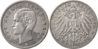 Germany 2 Mark Foreign Coins Münzen Allemagne, Bavière, Otto, 2 Mark 1904, Deutschland ab 1871