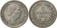 Netherlands 5 Cents Foreign Coins Münzen Pays-Bas, Willem III, 5 Cents 1850