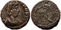 Roman Nummus Coins Roman, Theodora, Nummus Antike Römische Republik Kaiserzeit