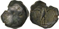 Gallic Bronze Antike Gallic Kelten Carnutes, Region of Beauce, Bronze with eagle