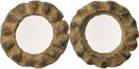 Gallic Rouelle Antike Gallic Kelten Anonymous, Lead rouelle